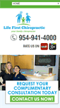 Mobile Screenshot of lifefirstchiropractic.com